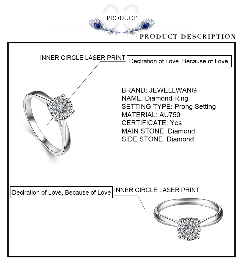 Ювелирное обручальное кольцо с бриллиантами для женщин 1.00CT эффект Сертифицированный 18K белое золото свадебное кольцо Изысканные ювелирные изделия свет роскошный подарок