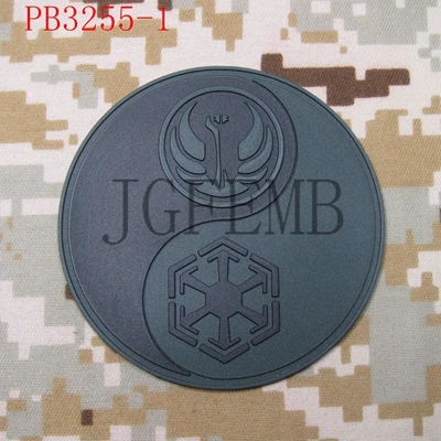 Звездный логотип империи джедай заказ Insignia Старая Республика 3D ПВХ патч - Цвет: PB3255 Green