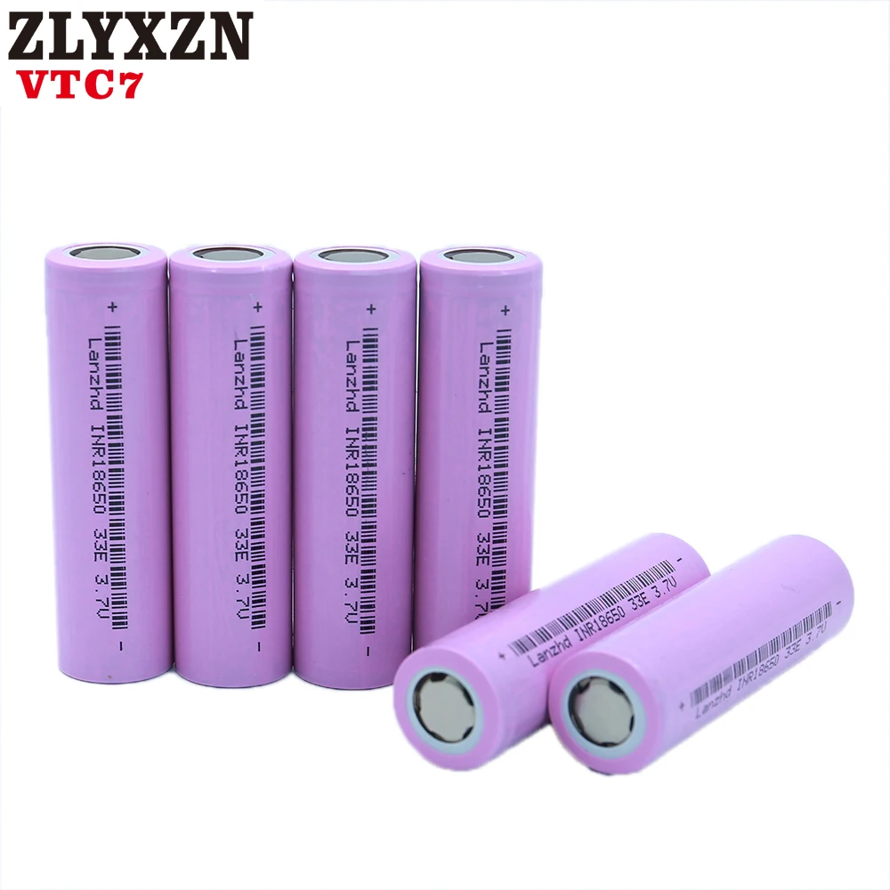 8 40 шт Новые 18650 аккумуляторные батареи для samsung батарея 3300mAh INR18650 30A литий ионный 3 7