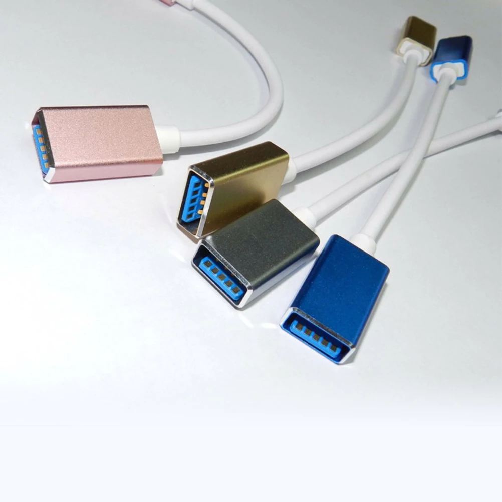1 шт. прочный Micro USB 3 папа к 0 Женский OTG кабель для передачи данных Разъем 17