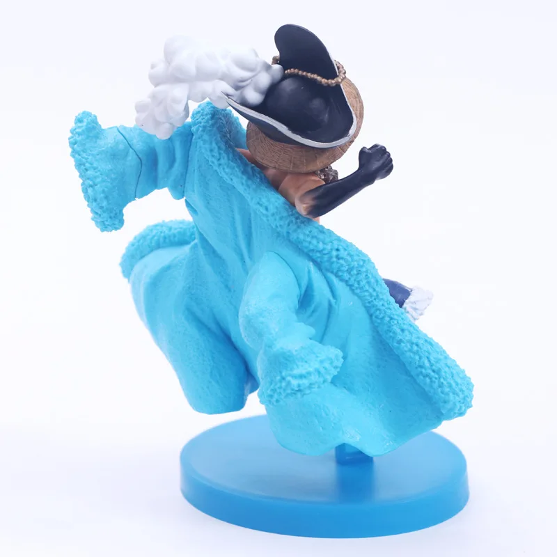 Аниме ONE PIECE 20th юбилей Луффи Синяя Куртка ПВХ фигурка соломенная шляпа Crew 2D3Y OP модель Луффи Зоро Санджи Брук