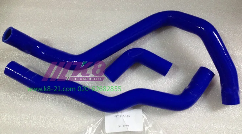 Комплект силиконовых шлангов радиатора для HONDA FIT/JAZZ L13A/L15A i DSI VTEC GD1/GD3 04 08 (3 шт.)