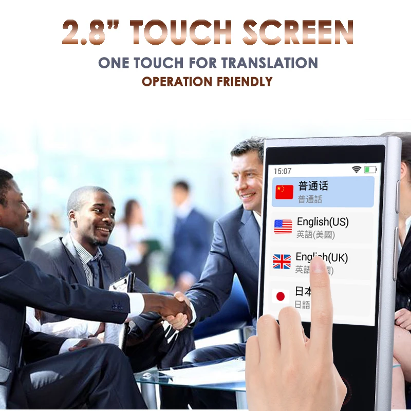 Translaty Voice Instant Translator 75 Smart Portable English Language Intelligent Voice Translators Simultaneous Machine Device