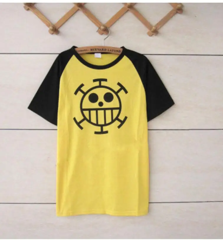 Футболка унисекс с коротким рукавом летняя|trafalgar law t shirt|t shirttee tee |