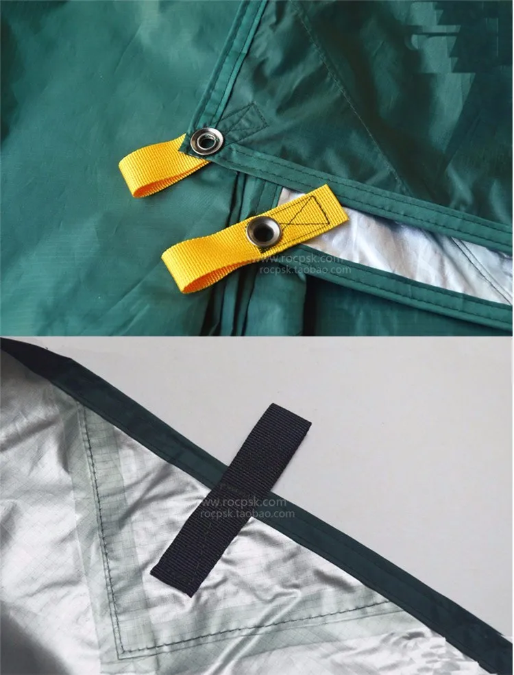 3F UL GEAR Сверхлегкий брезент открытый кемпинг выживание солнцезащитный тент с серебряным покрытием перголы водонепроницаемый Пляжный Тент