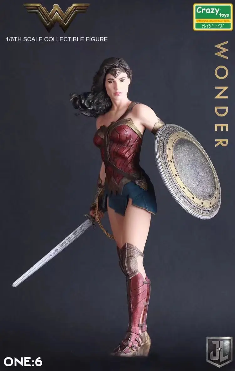 Сумасшедшие игрушки Mujer маравилла figura de 1/6 escala pintada ПВХ coleccionable juguete 26 см|Игровые фигурки и трансформеры| |
