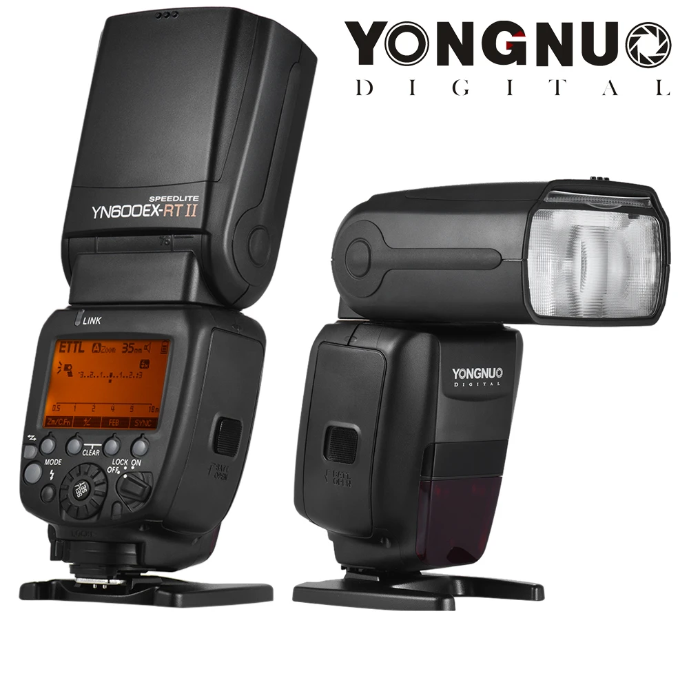 Светодиодная лампа для видеосъемки YONGNUO официальный YN600EX-RT II Вспышка Speedlite Беспроводной ttl 1/8000s w YN-E3-RT передатчик Цифрового Фотоаппарата Canon 1300D 6D 750D 1200D DSLR