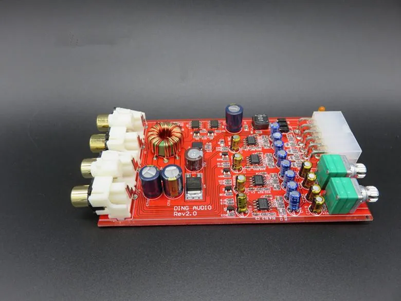 DS-HLC440 NE5532 четыре в четыре из hi-fi стерео аудио усилитель модифицированный высокой отложным преобразователем