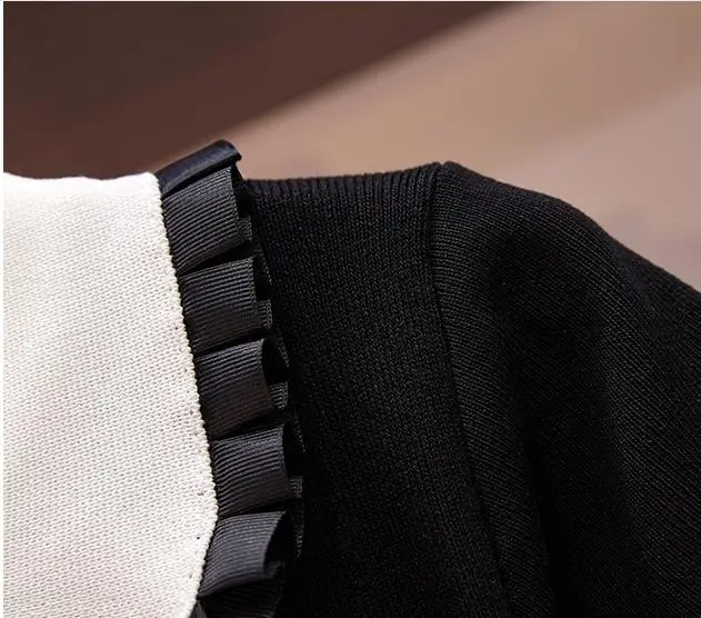 Новинка 2019 летнее модное трикотажное платье в Корейском стиле женское с вышитыми