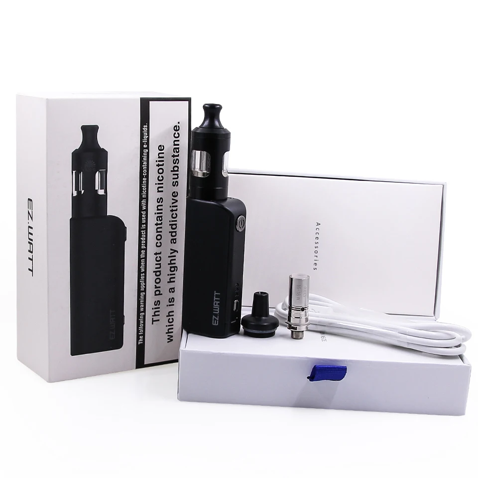 Оригинальный Innokin EZ WATT Starter vape Kit 1500 мАч Mod с призмой T20S Tank S Coil электронная сигарета