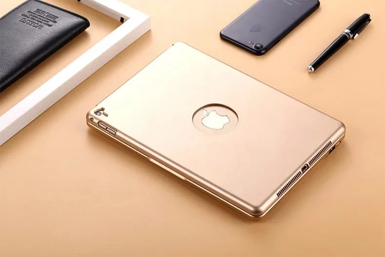 Для iPad Pro 10,5 защитный чехол 7 цветов Светодиодная подсветка Беспроводная Bluetooth клавиатура чехол для IPad Air 1 2 крышка Капа+ подарок