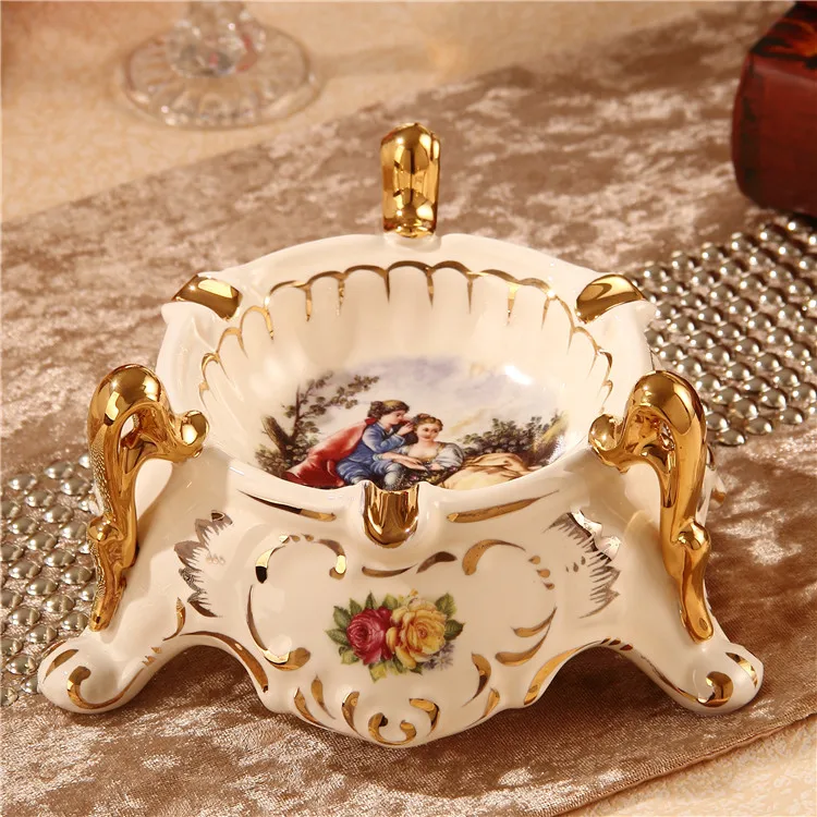 Большая пепельница модный индивидуальный подарок роскошная модная керамическая