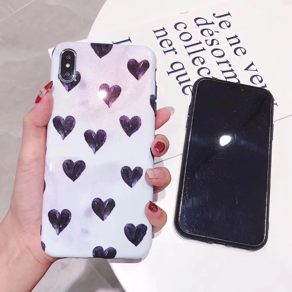 Роскошный чехол для телефона Bing крышка iPhone 7 X XS Max XR 8 Plus 6 S Милый Винтажный