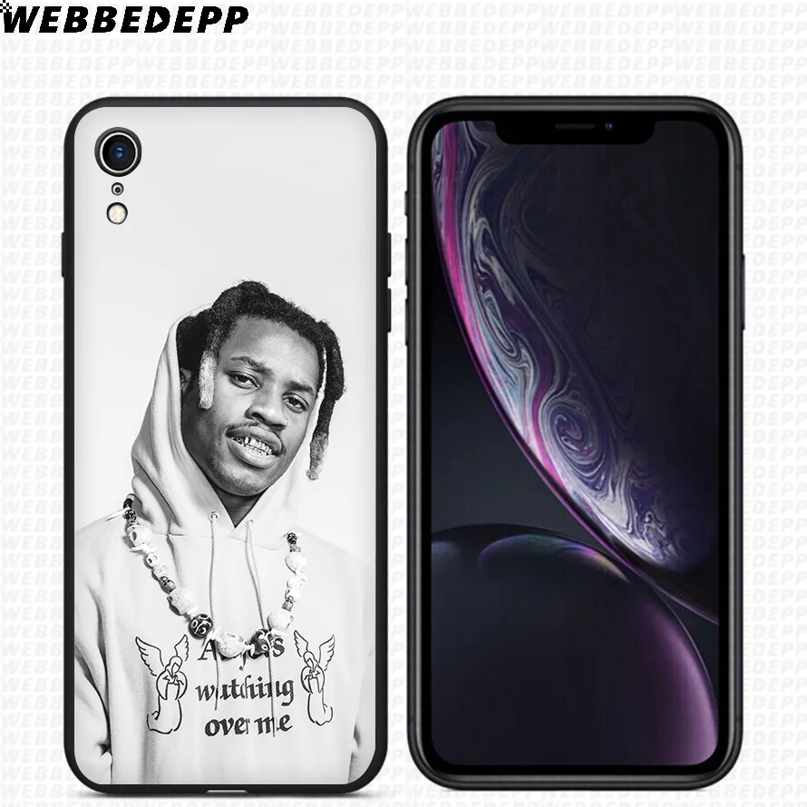 WEBBEDEPP Denzel Curry Rap Soft Silicone Case for iPhone 11 Pro Xr Xs Max X or 10 8 7 6 6S Plus 5 5S SE |