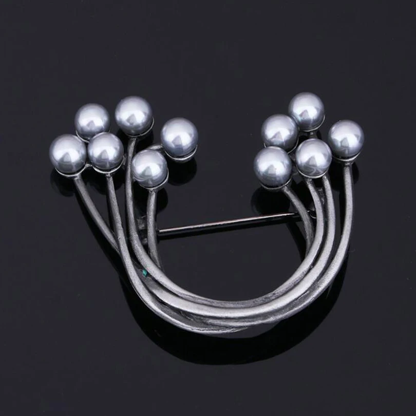 Уникальный дизайн брошь U образной формы безопасные булавки аксессуары для