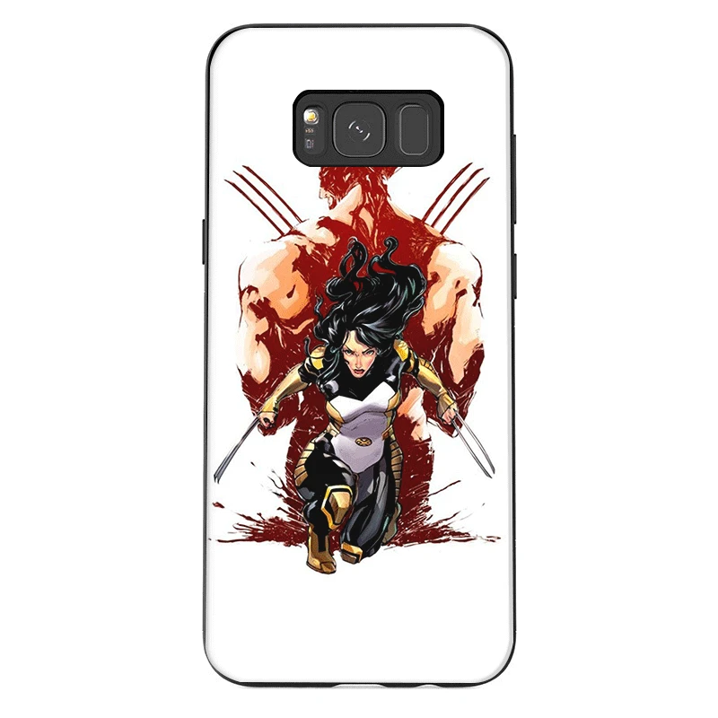 TPU силиконовый чехол для телефона Marvel X Men Samsung GALAXY J6 A3 A5 A30 A10 A40 A50 A70 A7 A8 A9 A6 Plus