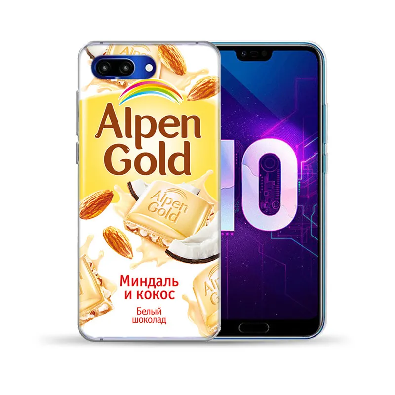 8 Забавные Шоколад Мягкий ТПУ чехол Обложка для huawei Honor 9 10 Lite вид 20 8X 8C 7A Y5 Y6 II Y3 Y7 Y9 NOVA 4 3 3I - Цвет: 8