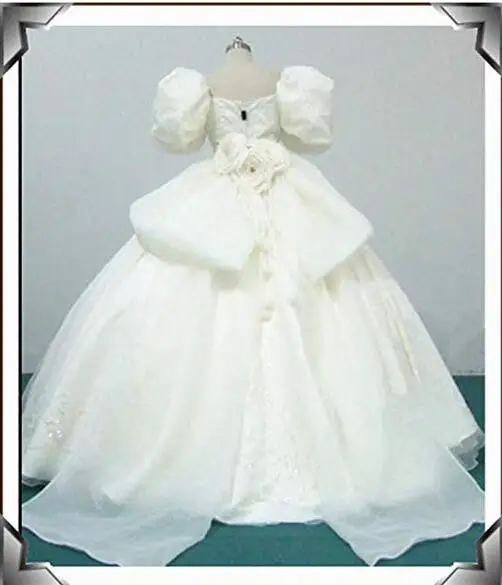 Костюм принцессы жизселле для взрослых женщин белое вечернее платье необычный