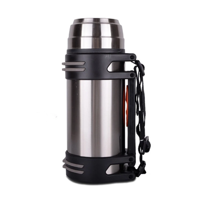 Переносные Спортивные вакуумные колбы 1 2l/1 6l/2L термос бутылка для горячей воды и