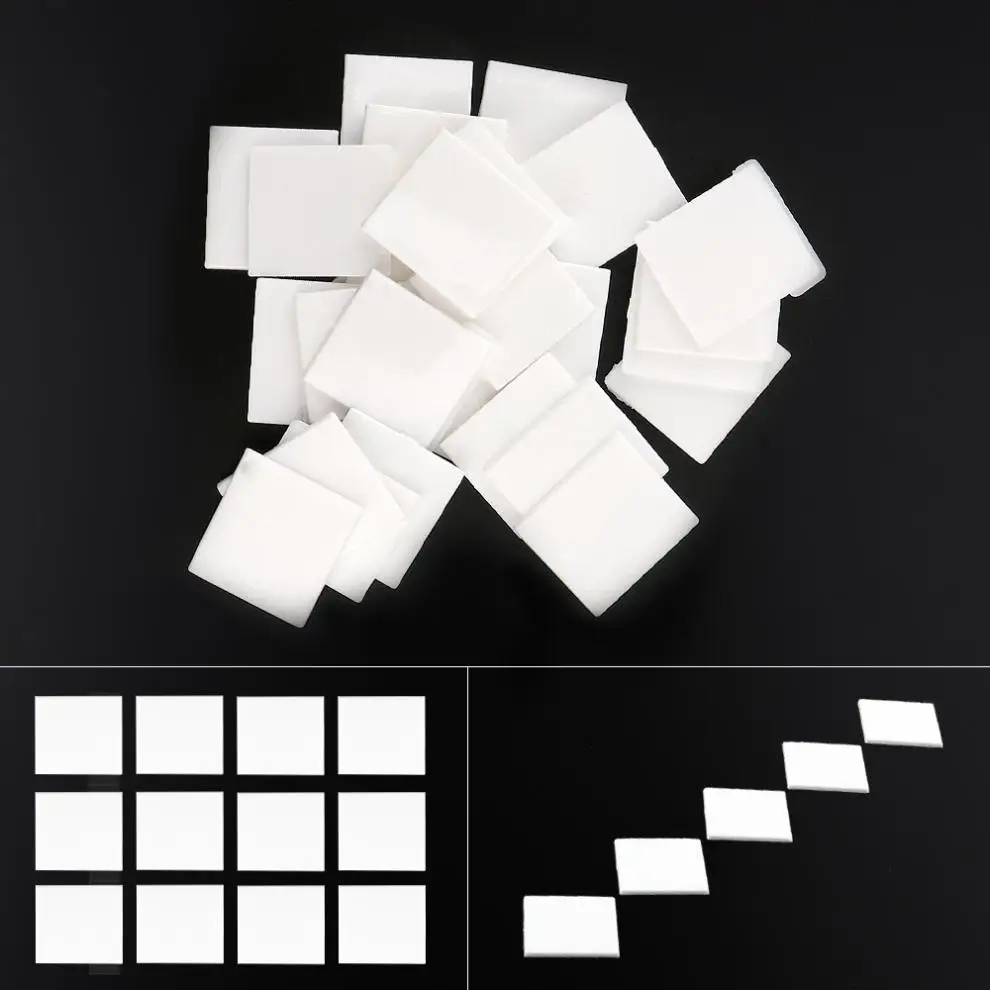 

52pcs High Quality Cube Piano Accessories Piano Keytop Repairable Part with White Color for Musical Instruments Piano