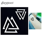 Трафарет для женского макияжа, хна для тела, татуировок, художественная живопись, геометрический узор, дизайн, полый, сделай сам, блестящий трафарет для татуировок, наклейка G78, 1 шт.