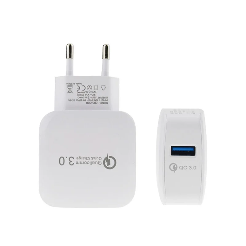 Быстрое зарядное устройство Портативный настенный USB адаптер Быстрая зарядка 3 0