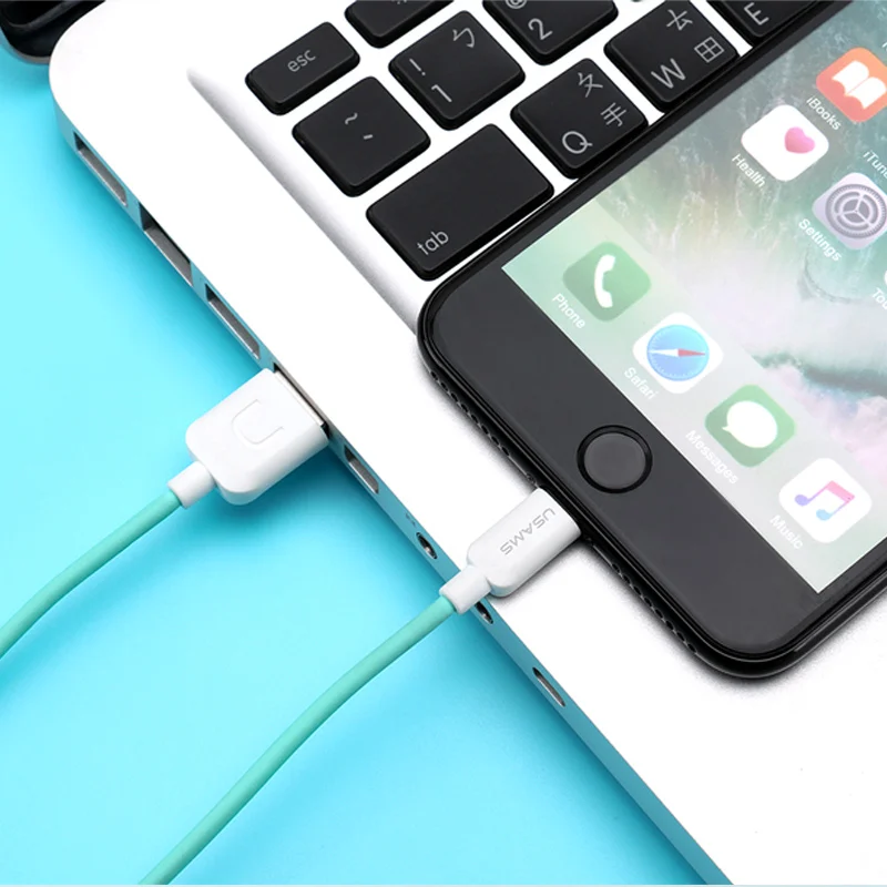 Кабель-адаптер для мобильного телефона USB iPhone iOS 2A USAMS кабель быстрой зарядки iphone