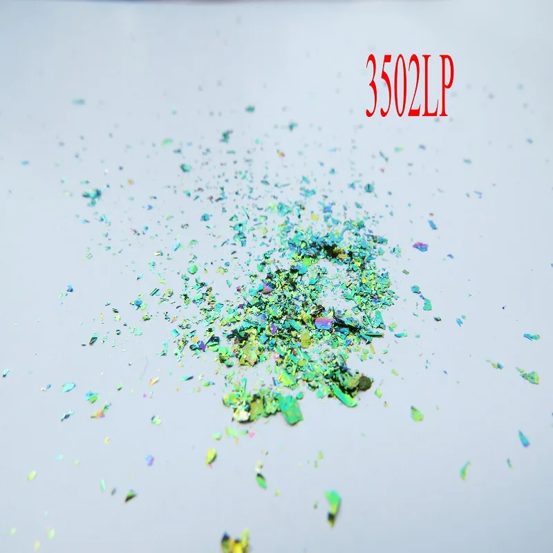 Хлопья хамелеон хлопья с оптическим визуальным эффектом изменением цвета