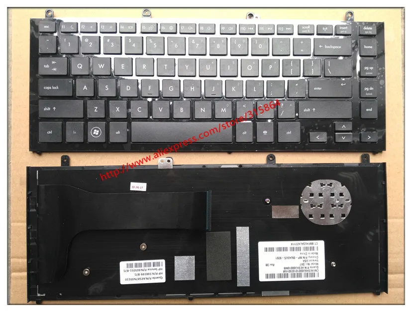 

US New laptop keyboard for HP ProBook 4321 4320S 4321S 4326S 4325S black