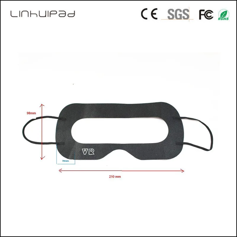 Linhuipad 500 шт белая Защитная гигиеническая Накладка для глаз лица VR МАСКА ДЛЯ HTC Vive