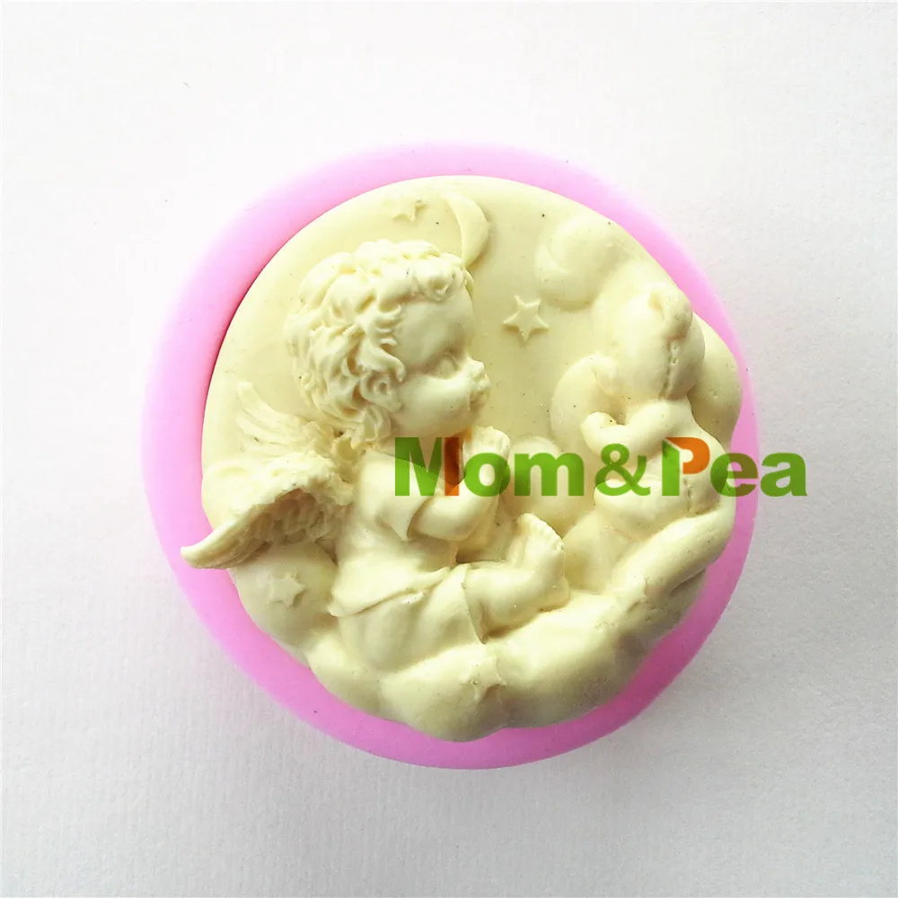 Mom &amp Pea 0805 Бесплатная доставка маленькая силиконовая форма для мыла в форме