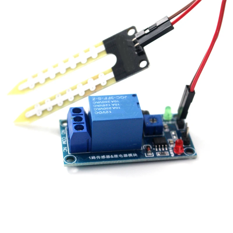 1 шт. DC 12V влажности почвы Сенсор контроллер релейный модуль автоматического