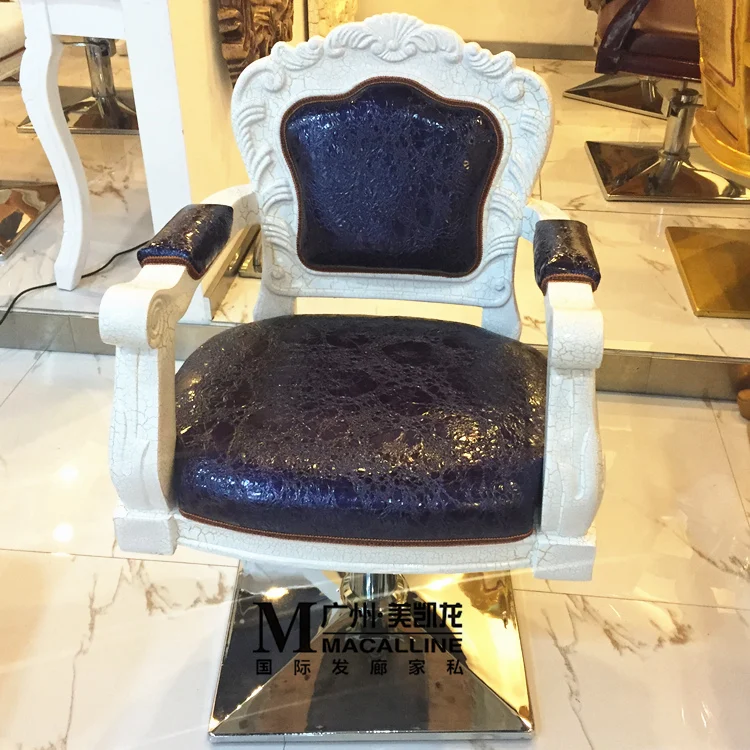 Производители, продающие европейские парикмахерские кресла. Парикмахерское кресло из армированного стеклом пластика в стиле ретро