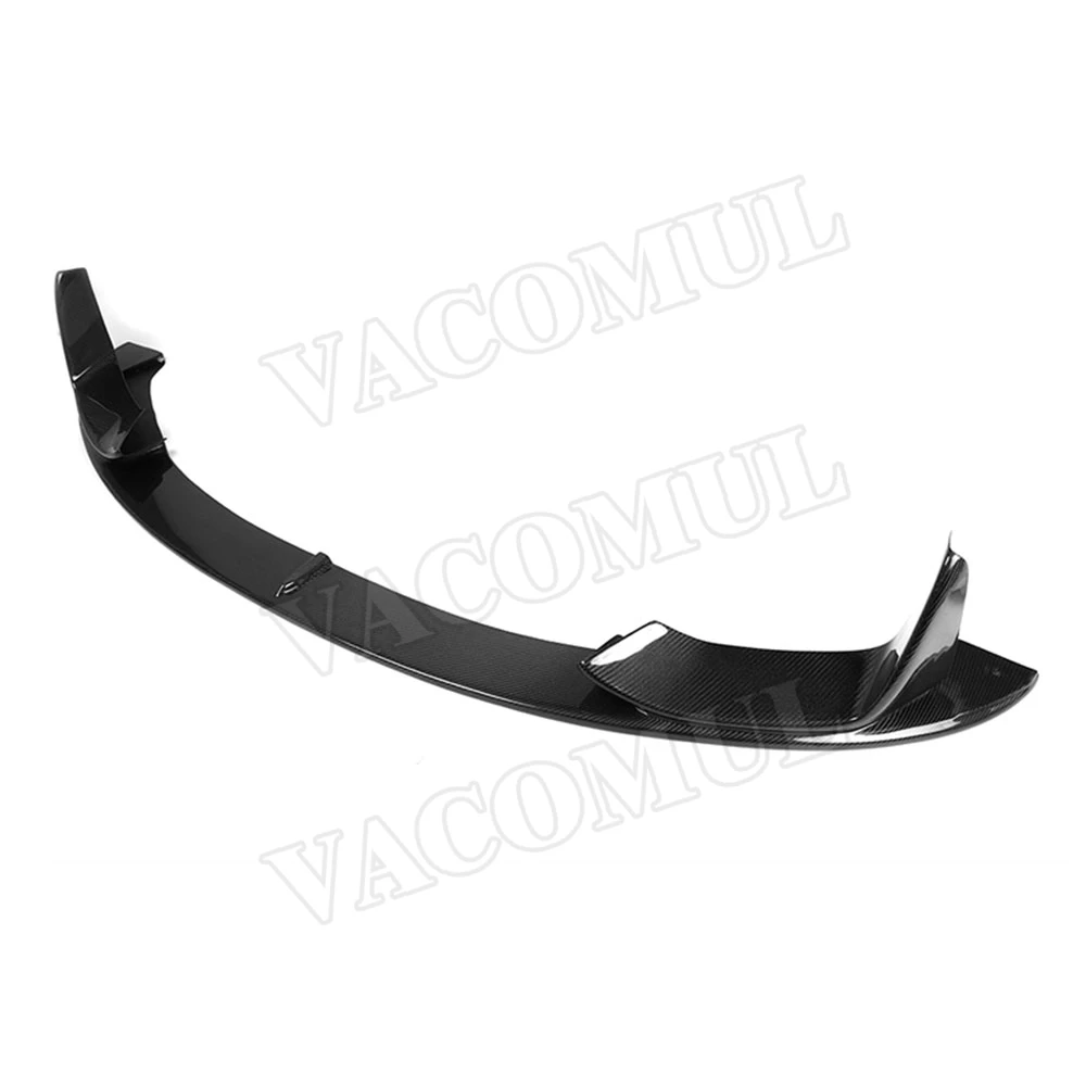 Передний бампер из углеродного волокна для M3 M4 BMW 3 серии F80 4 F82 F83 2014 2017 FRP черный