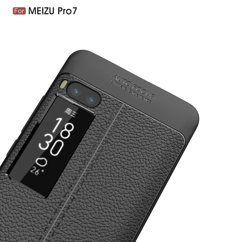 Mibioj ультратонкий противоударный мягкий чехол из силикона и ТПУ для Meizu Pro 7