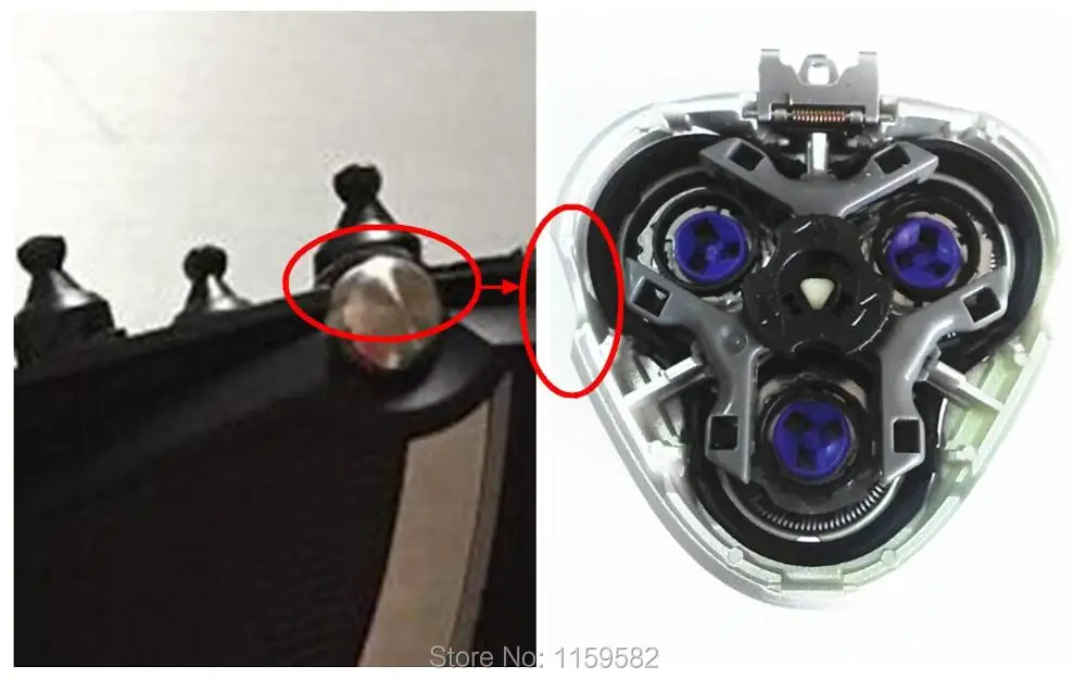 Сменная головка для philips электробритва HQ9 HQ8 HQ8200 HQ8240 HQ8241 HQ8260XL HQ8270XL HQ8290XL RQ10 RQ11 RQ12 RQ32