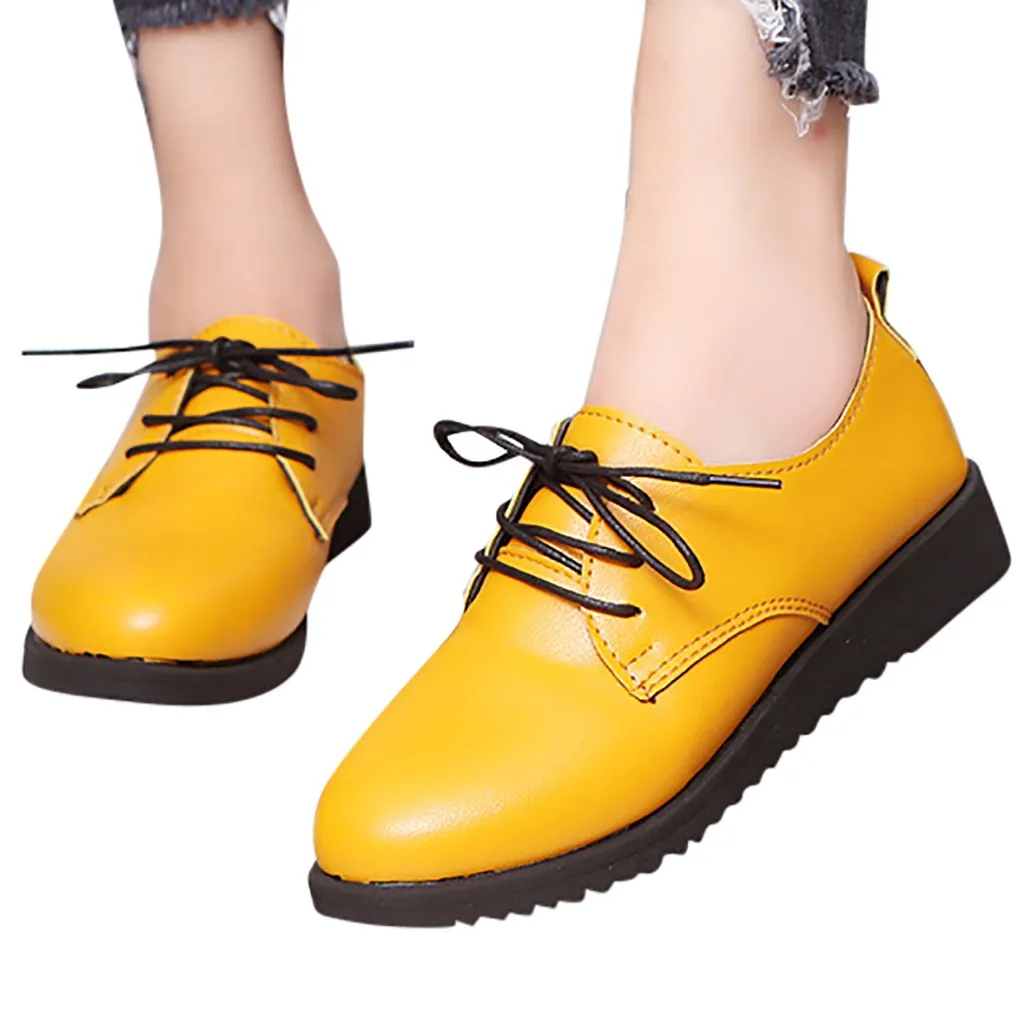 Новинка 2019 года сезон весна-осень обувь в британском стиле для колледжа