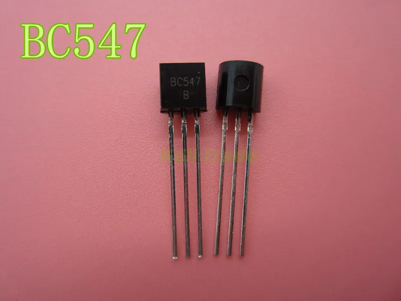 

500 шт BC547B BC547 100MA 45V TO-92 транзистор