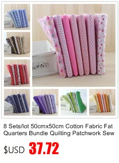 Solid Color Pink Cotton Fabric Tissue Home Textile Patchwork Quilting Sewing Cloth Crafts Bedding Decoration Teramila Fabrics