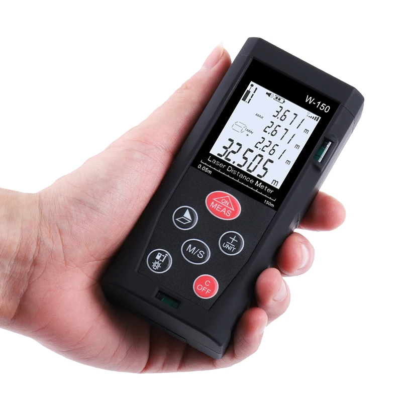 Laser range finder 150 meters electronic distance / area volume digital laser handheld | Инструменты