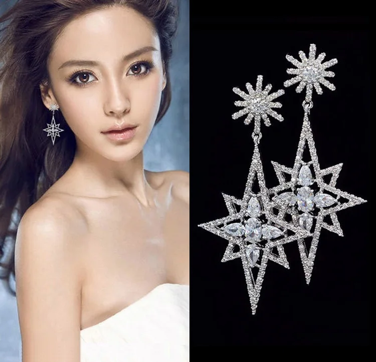 2016 новинка роскошные высококачественные посеребренные кубические циркониевые