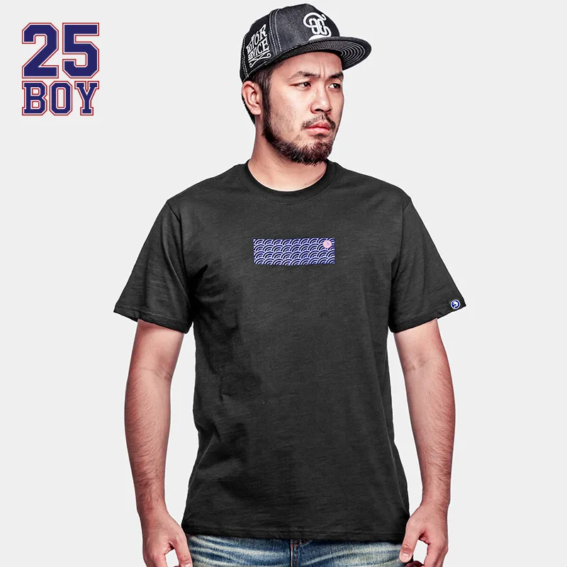 25BOY CarpTown Футболка Мужская модная уличная популярная стильная одежда с короткими