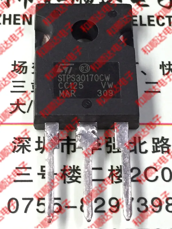 Free shipping 20pcs/lot STPS30170CW TO-247 170V 30A new original |