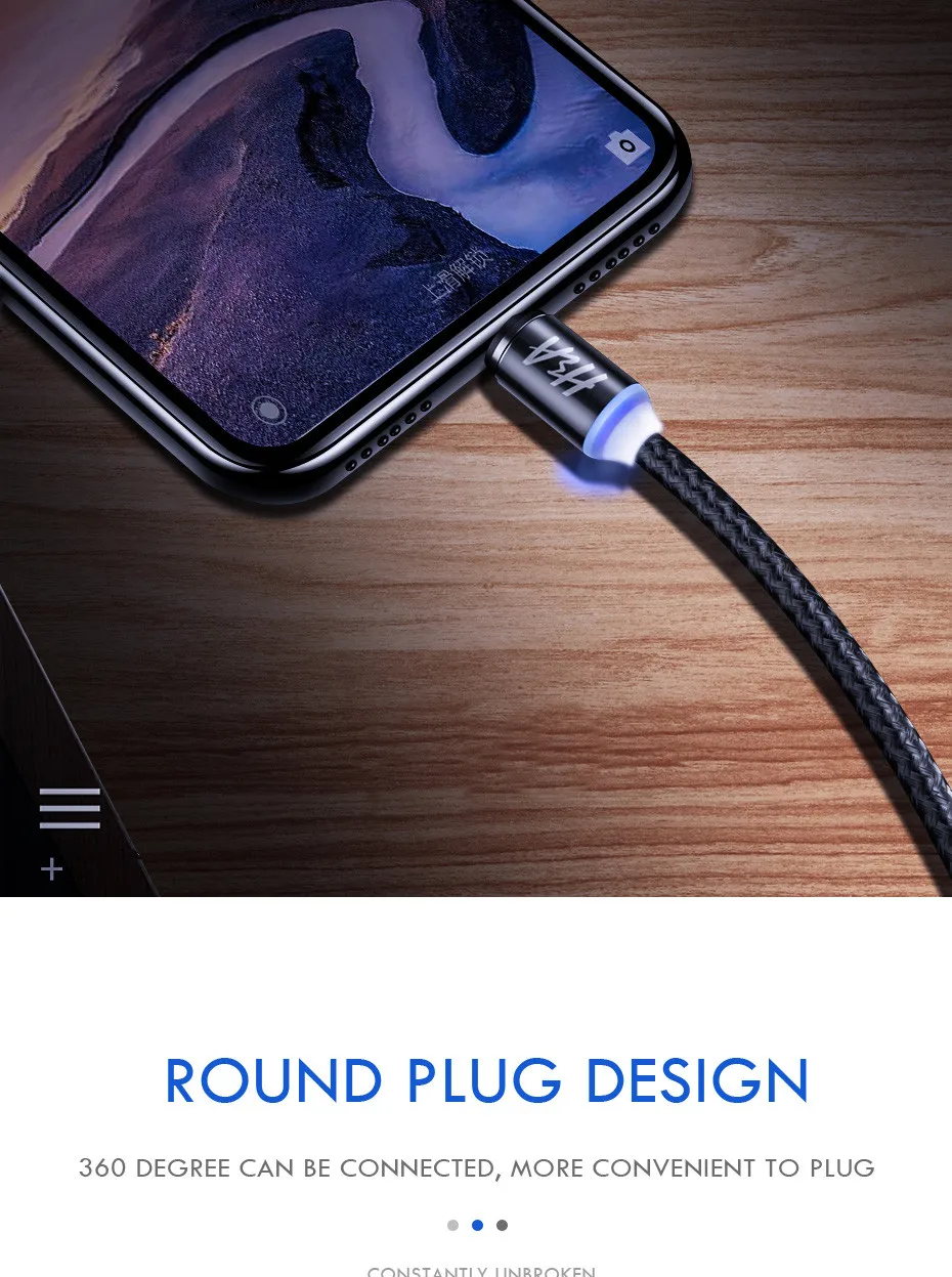 Магнитный кабель Micro usb type C адаптер для быстрой зарядки телефона Microusb type-C магнитное зарядное устройство usb c для iphone samsung xiaomi