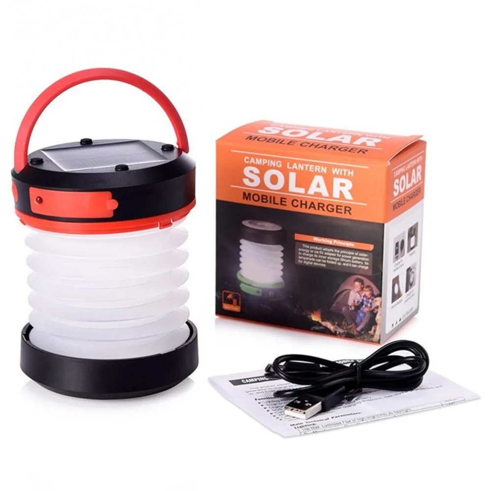 3W Spring Charging Camping Light Outing Lamp Easy To Take Lamps Necessary | Лампы и освещение