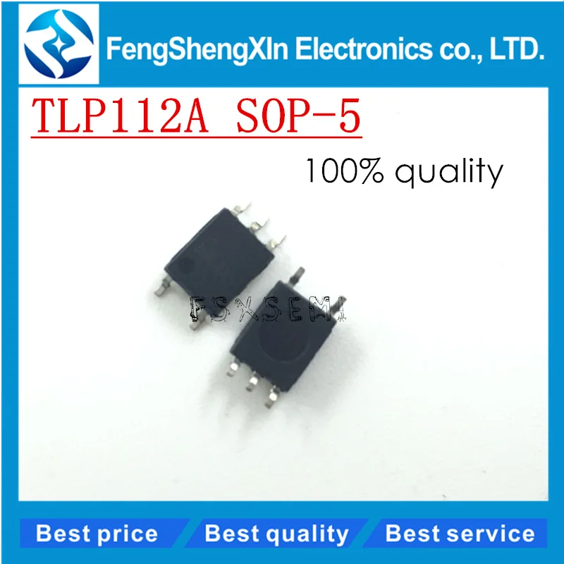 

10pcs/lot New TLP112A P112A TLP112 SOP-5 High-speed optical coupling photoelectric coupler