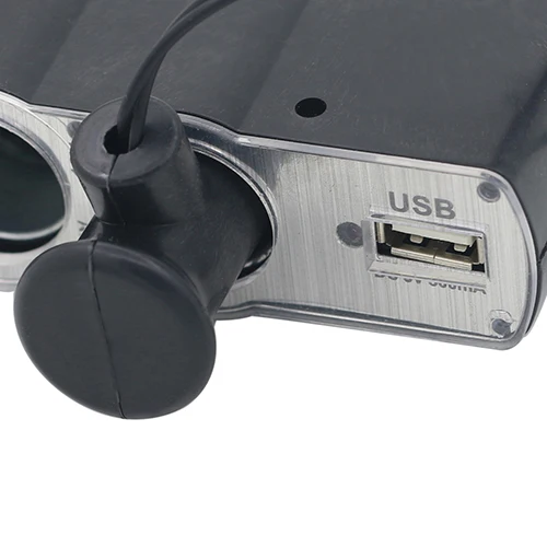 High Reputation Car Cigarette Lighter Multi Socket Splitter 3 Way USB Charger Adapter DC 12V 6YXC | Автомобили и мотоциклы