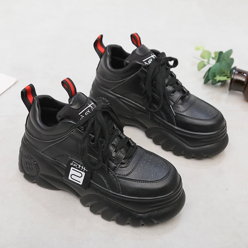 Женские кроссовки коллекция 2019 года сезон весна женские на платформе Модные