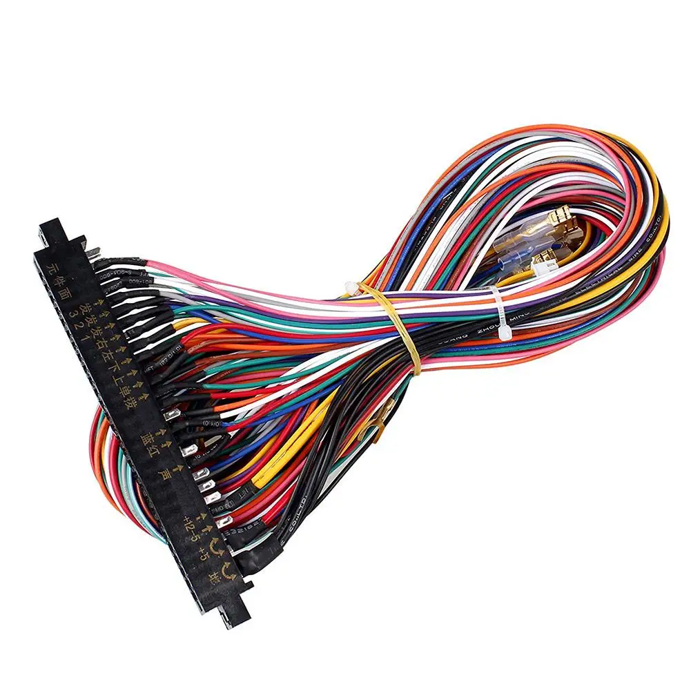 Жгут проводов Jamma 60 в 1 многоканальные этикетки для аркадных игровых досок кабеля