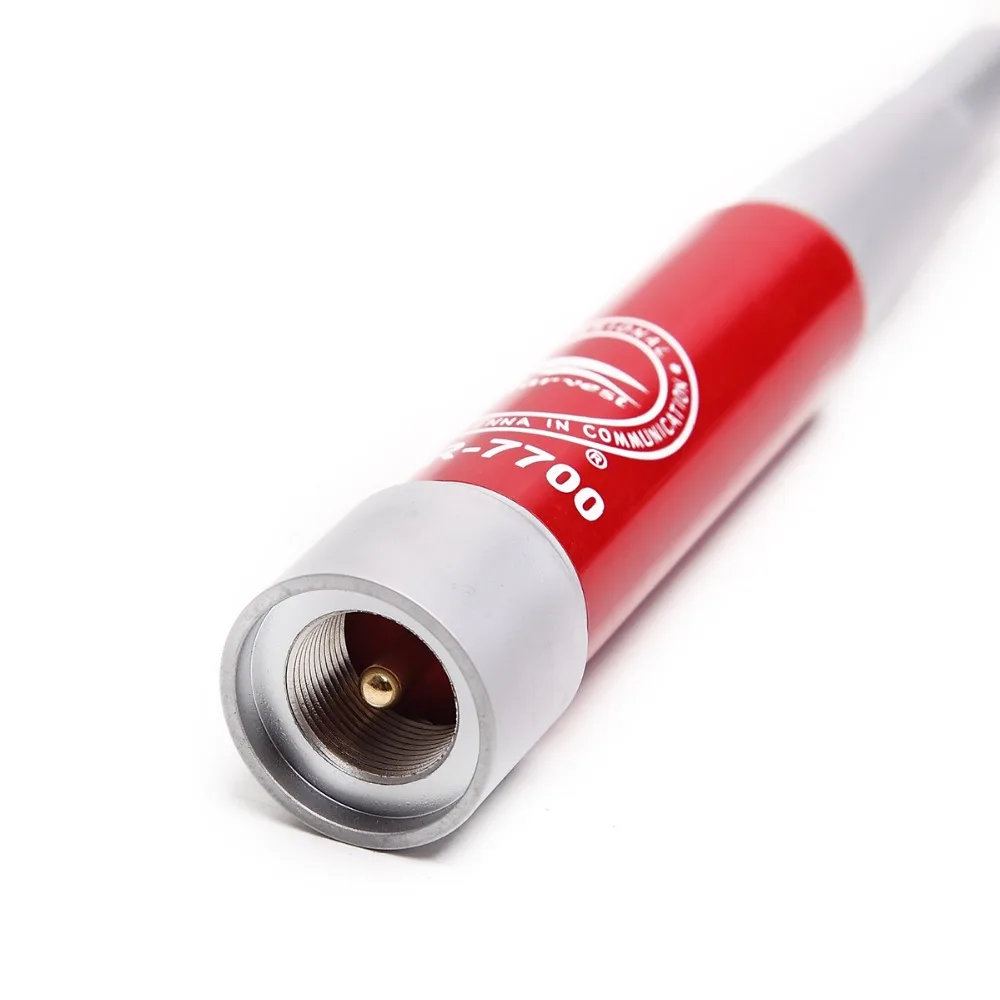 Урожай HAR-7700 VHF/UHF 145/435MHz 150W 4,3/6.8dBi красная антенна с высоким коэффициентом усиления HAR7700 для любительского автомобильного радио мобильного/радиостанции